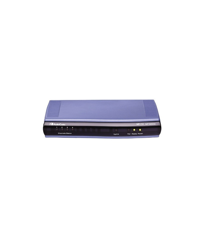 Buy Audiocodes Mediapack 114 Analog VoIP Gateway with 4 FXS and SIP Package MP114/4S/SIP