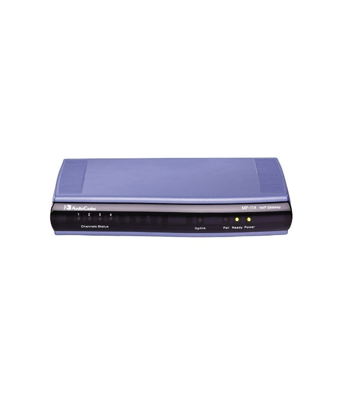 Buy Audiocodes Mediapack 114 Analog VoIP Gateway with 4 FXS and SIP Package MP114/4S/SIP