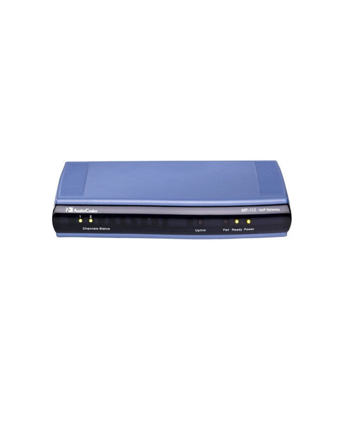 Audiocodes Mediapack 112 Analog VoIP Gateway with 2 FXS and SIP Package MP112/2S/SIP