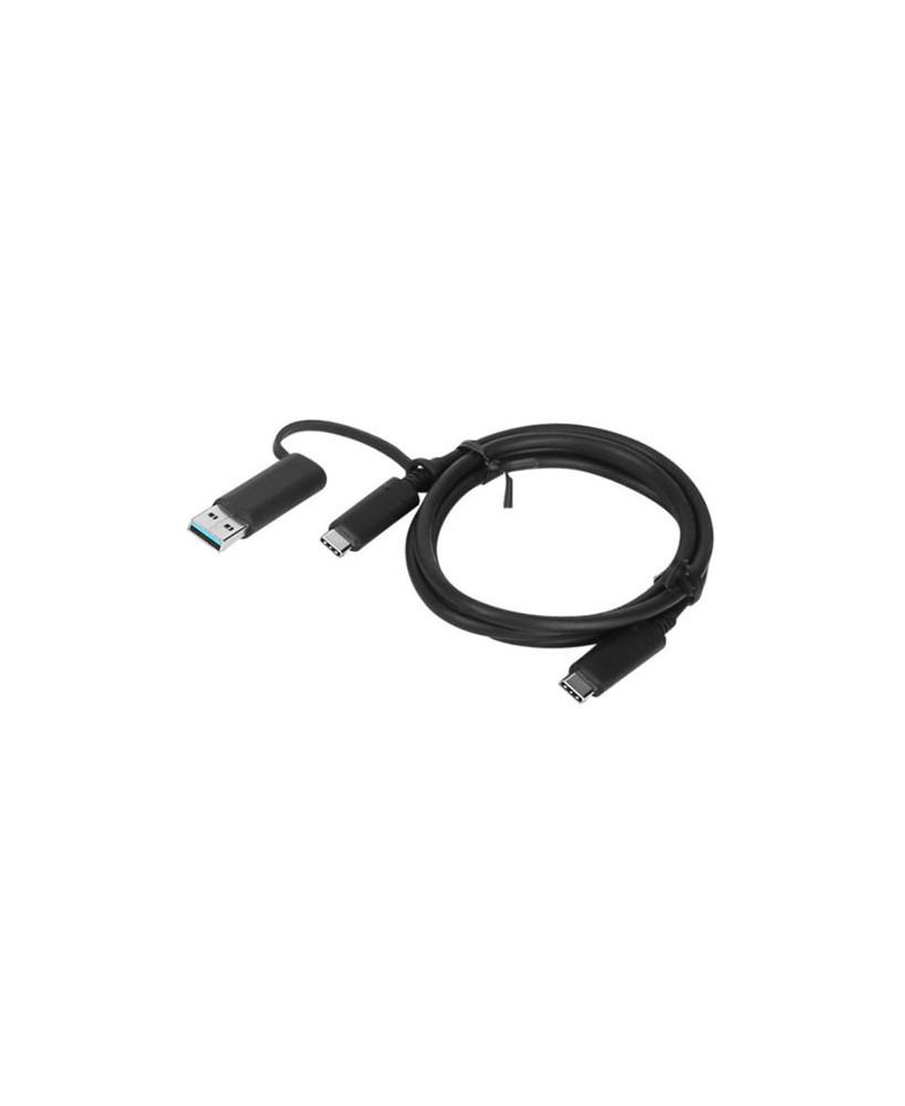 Buy Lenovo 1m Hybrid USB-C to USB-A Cable 4X90U90618