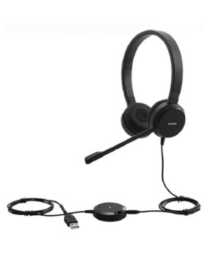 Buy Lenovo Pro Wired Stereo VoIP Headset 4XD0S92991 for Phone and PC