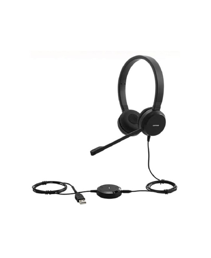 Buy Lenovo Pro Wired Stereo VoIP Headset 4XD0S92991 for Phone and PC