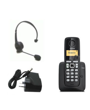 Buy Bundle Aristel AN430 GAP Headset with Gigaset A220 DECT Cordless Phone A220KIT