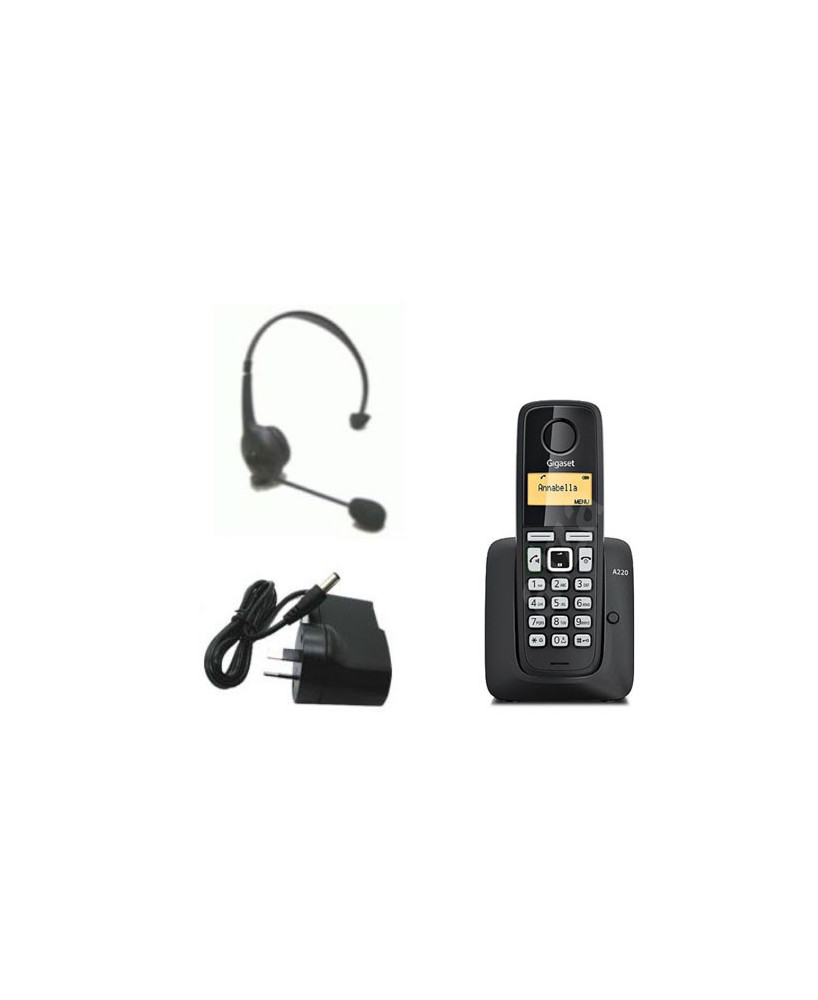 Buy Bundle Aristel AN430 GAP Headset with Gigaset A220 DECT Cordless Phone A220KIT