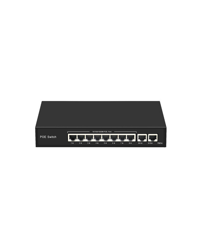 Buy Aristel 10-port 8x PoE 2x Gigabit Uplink Switch ANG1010