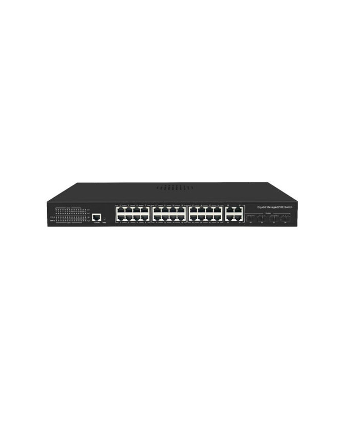 Buy Aristel 24-port PoE with 4xGigabit SFP Fibre Port Combo Managed Switch ANG2444