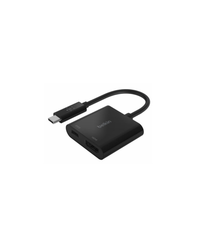 Buy Belkin Adapter USB-C to HDMI support4k and USB-C PD 60W Pass Thru AVC002BTBK