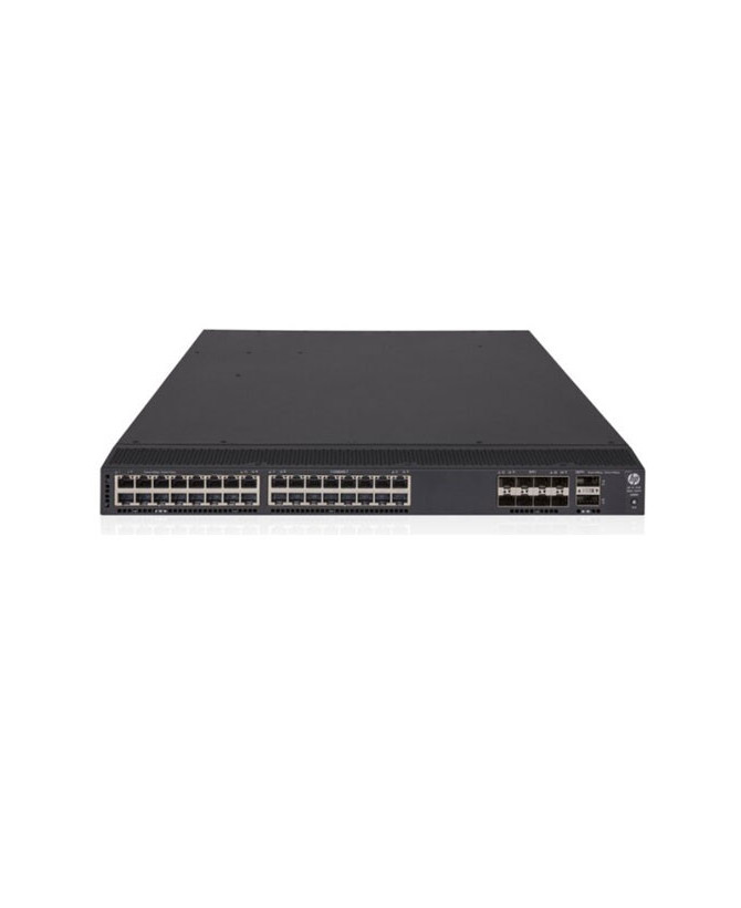 Buy HPE FlexFabric 5700 32x10GBase-T with 8x10 GE SFP+ and 2x40 Gigabit QSFP+ uplink ports Managed Switch JG898A