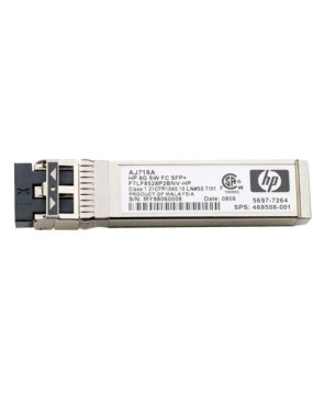 Buy HP 8gb Short Wave Fibre Channel SW SFP+ Transceiver Module AJ718A 