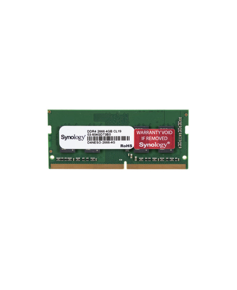 Buy Synology 4gb DDR4 Memory Module for DS-20+ Series Network Attached Storage D4NESO-2666-4G