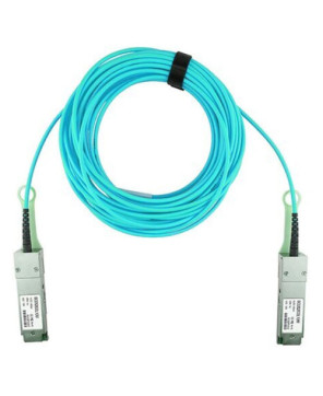 Lenovo 10m 100GBase-AOC QSFP28 Active Optical Direct Attach Cable 7Z57A03548 for ThinkSystem NE10032, NE2572 , and NE2580O RackSwitch