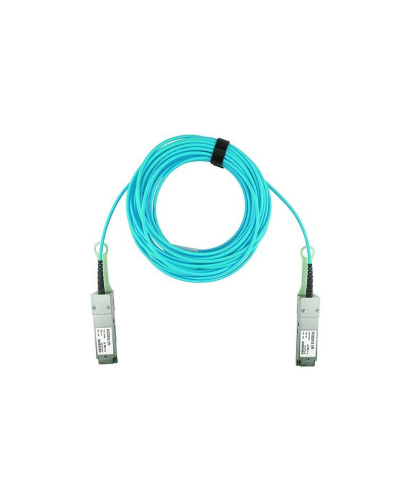 Lenovo 10m 100GBase-AOC QSFP28 Active Optical Direct Attach Cable 7Z57A03548 for ThinkSystem NE10032, NE2572 , and NE2580O RackSwitch