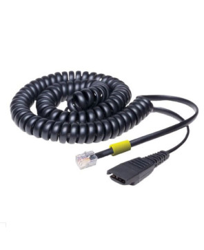 Buy Jabra 2M RJ9 to QD Coiled Cord 27361101 for Cisco IP Telephone 7900