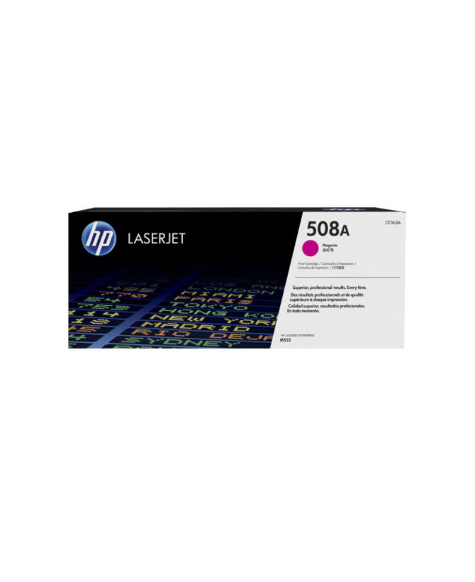 Buy HP 508A Magenta Original LaserJet Toner Cartridge CF363A for HP Color LaserJet Enterprise M552dn Printer