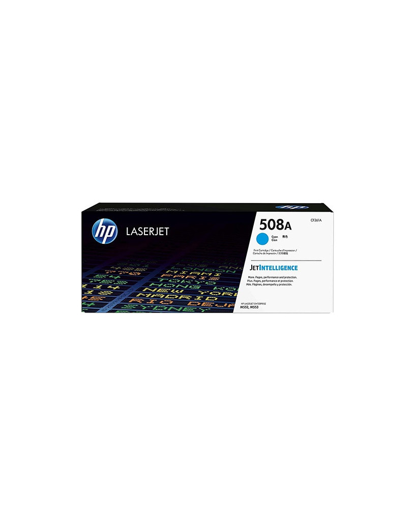 Buy HP 508A Cyan Original LaserJet Toner Cartridge CF361A for Color LaserJet Enterprise M552dn, M553dh, M553dn Printer