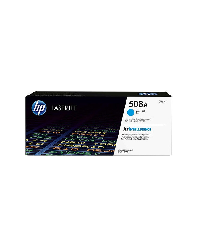 Buy HP 508A Cyan Original LaserJet Toner Cartridge CF361A for Color LaserJet Enterprise M552dn, M553dh, M553dn Printer