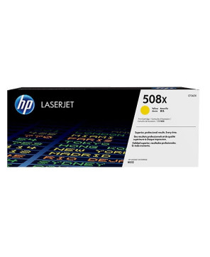 Buy HP 508X High Yield Yellow Original LaserJet Toner Cartridge CF362X