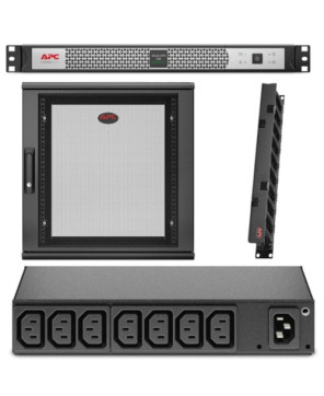 Buy Bundle APC Smart-UPS C Lithium Ion SmartConnect SCL500RMI1UC + APC Netshelter WX 12U Enclosure + APC Horizontal Cable Management + APC Rack PDU NET12US-L500