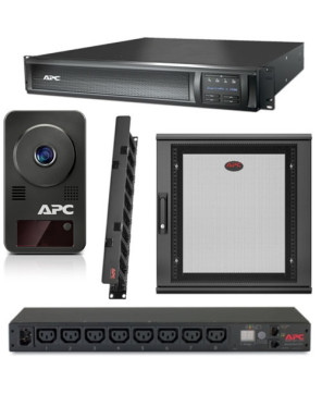 Buy Bundle APC Smart-UPS X 1500 Rack/Tower LCD SMX1500RMI2UNC + APC Netshelter WX 12U Enclosure + APC Horizontal Cable Management + APC Netbotz Camerapod + APC Rack PDU NET12US-S1500-N