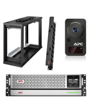 Buy Bundle APC Smart-UPS SRT Li-Ion 1500VA UPS with 48V Battery Pack SRTL1500RMXLI-NC + APC Netshelter WX 6U Enclosure + APC Horizontal Cable Management + APC Netbotz Camerapod NET6U-L1500-N