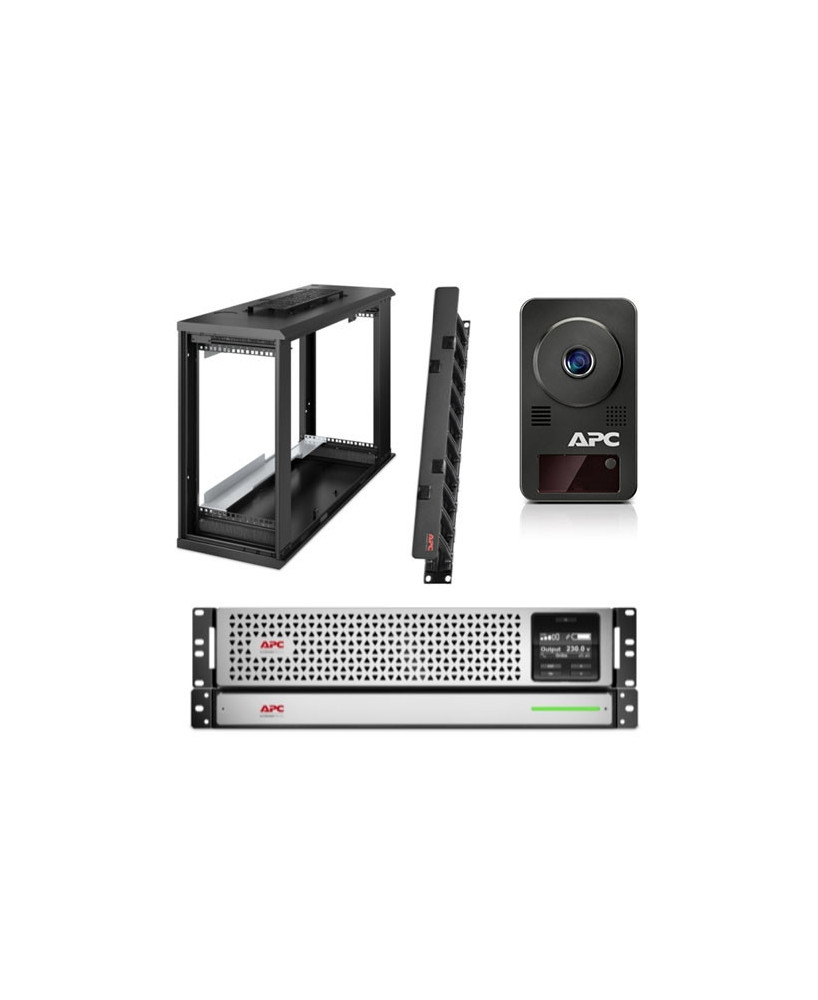 Buy Bundle APC Smart-UPS SRT Li-Ion 1500VA UPS with 48V Battery Pack SRTL1500RMXLI-NC + APC Netshelter WX 6U Enclosure + APC Horizontal Cable Management + APC Netbotz Camerapod NET6U-L1500-N