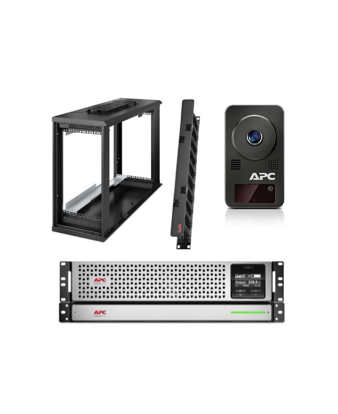 Buy Bundle APC Smart-UPS SRT Li-Ion 1500VA UPS with 48V Battery Pack SRTL1500RMXLI-NC + APC Netshelter WX 6U Enclosure + APC Horizontal Cable Management + APC Netbotz Camerapod NET6U-L1500-N