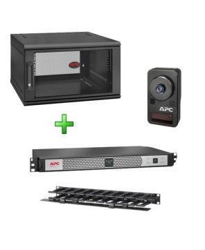 Buy Bundle APC Smart-UPS C Lithium ION 500VA UPS SCL500RMI1UNC + APC Netshelter WX 6U 600MM Enclosure + APC Horizontal Cable Management + APC Netbotz Camerapod NET6US-L500-N