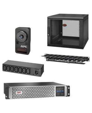 Buy Bundle APC Smart-UPS 1000VA UPS + APC Netshelter WX 9U Enclosure + APC Horizontal Cable Management + APC Netbotz Camerapod + APC Rack PDU NET9US-L1000-N