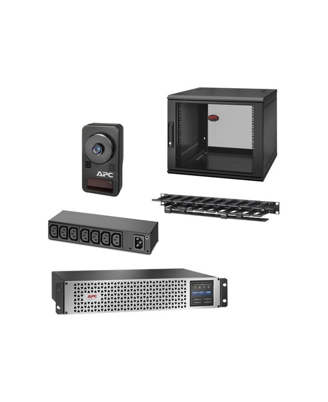 Buy Bundle APC Smart-UPS 1000VA UPS + APC Netshelter WX 9U Enclosure + APC Horizontal Cable Management + APC Netbotz Camerapod + APC Rack PDU NET9US-L1000-N