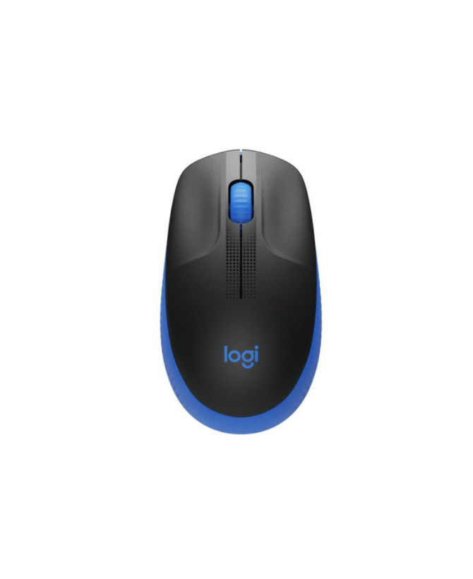 Buy the Logitech M190 Full Size Wireless Mouse in Blue 910-005914