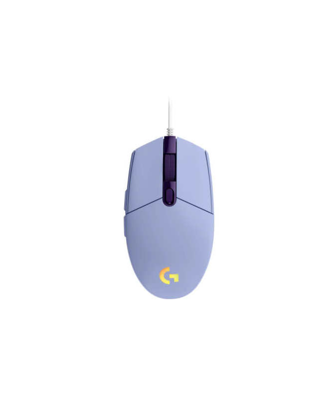 Buy Logitech G203 Lightsync Wired Gaming Mouse in Lilac 910-005851