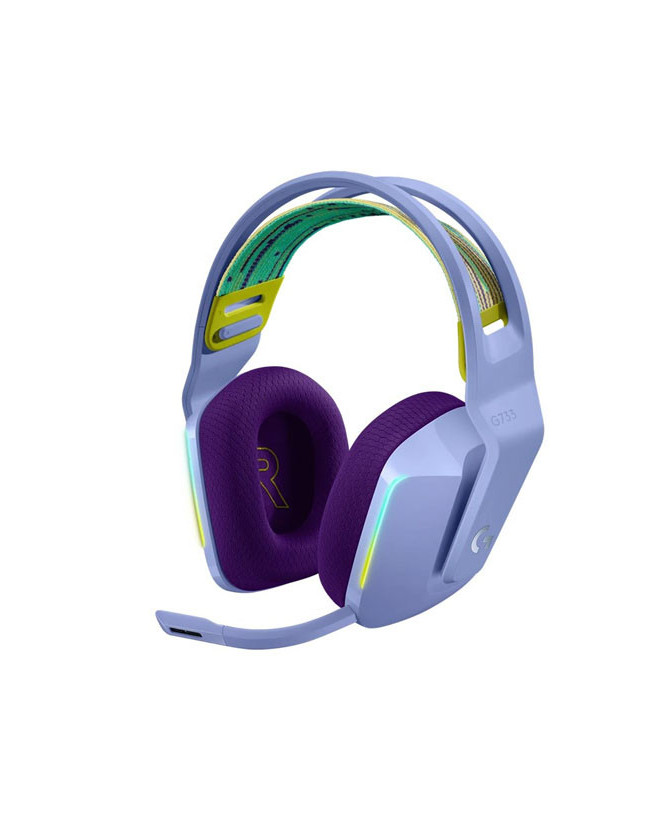 Buy Logitech G733 Lightspeed Wireless RGB Gaming Headset in Lilac 981-000893