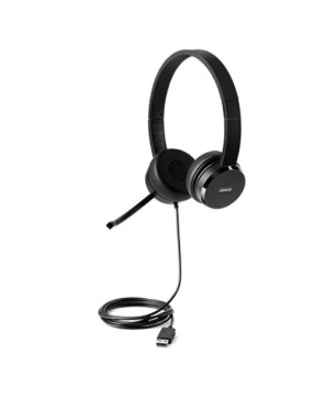 Buy Lenovo 100 Stereo USB On Ear Headset 4XD0X88524