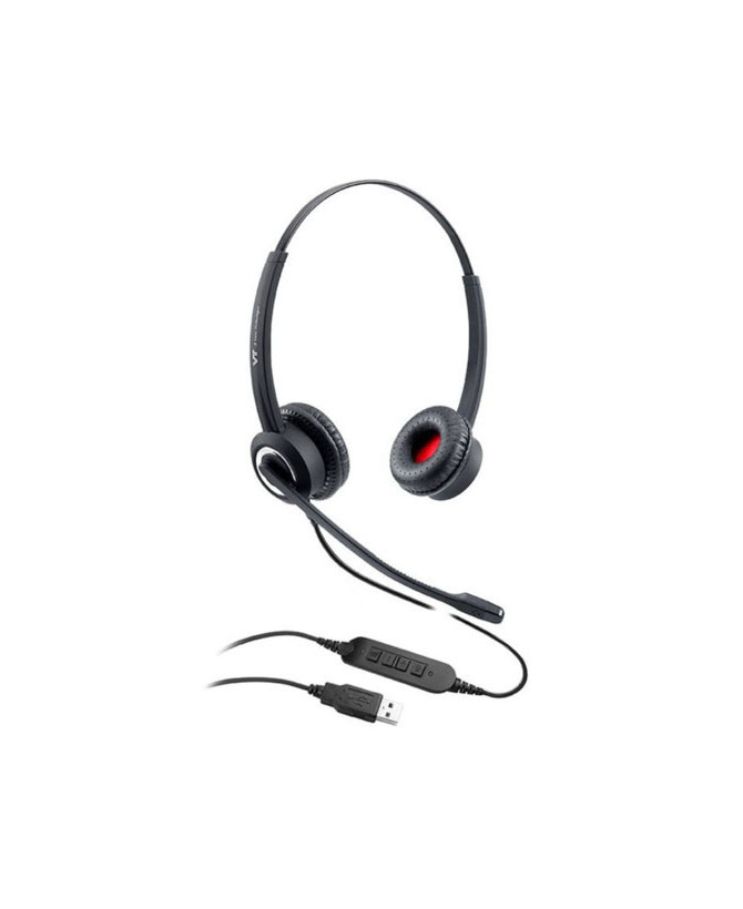 Buy VT VT6300 DUO Call Centre Headset with USB 2.0 Connectivity