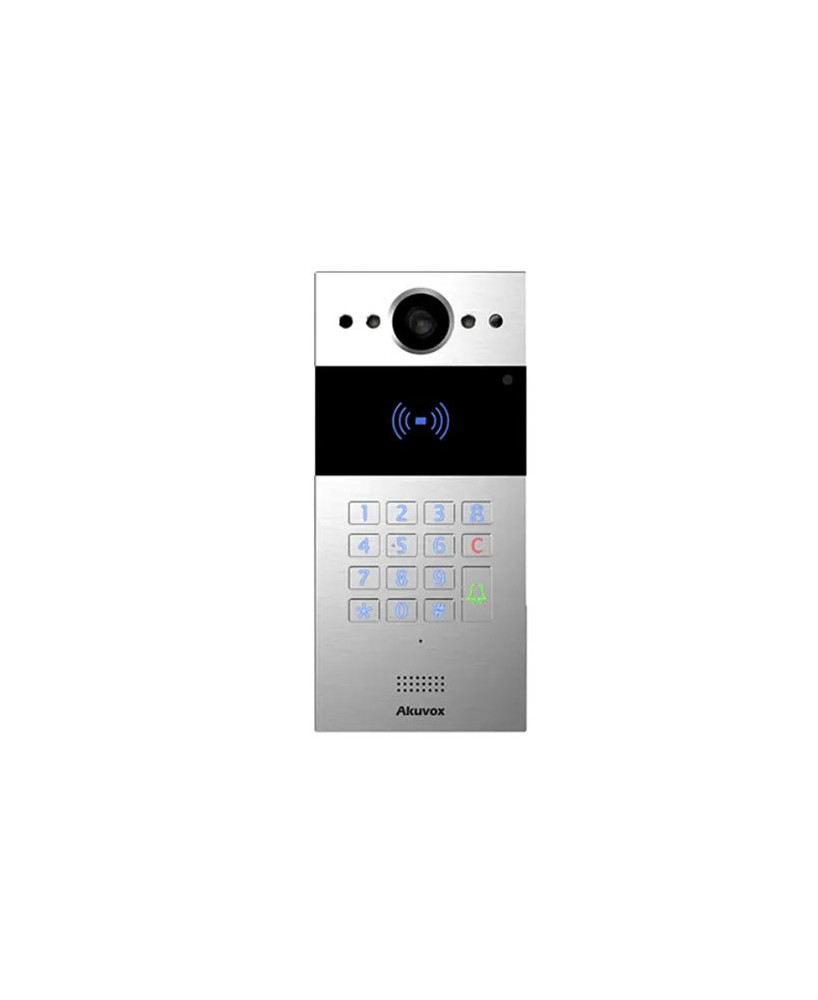 Akuvox R20K SIP Surface Mount Video Intercom with Keypad and RF Card Reader