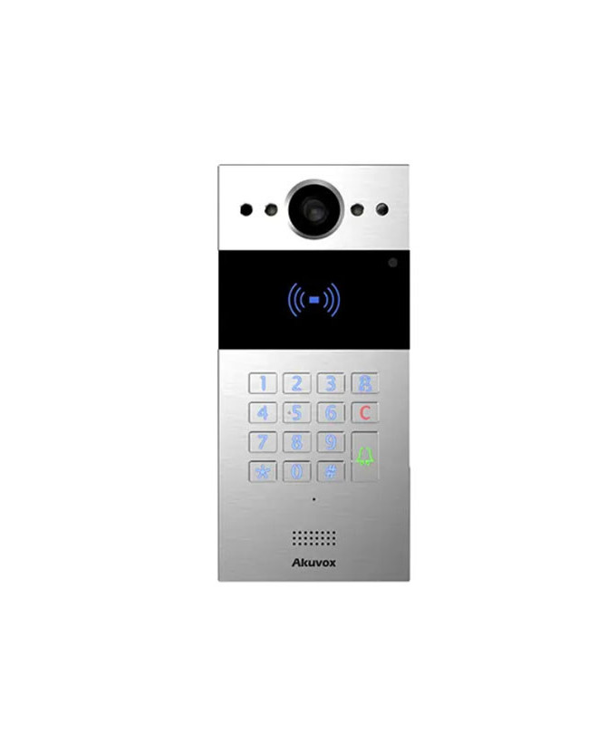 Akuvox R20K SIP Surface Mount Video Intercom with Keypad and RF Card Reader