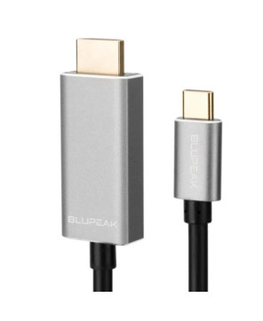 Buy Blupeak 2M USB-C to HDMI Cable UCHD02 for USB-C Laptop, Macbook, Surface