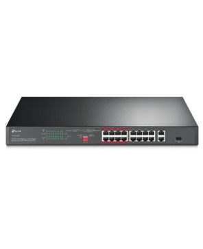 Buy TP-Link TL-SL1218P 16-Port 10/100 Mbps + 2-Port Gigabit Rackmount Switch with 16-Port PoE+