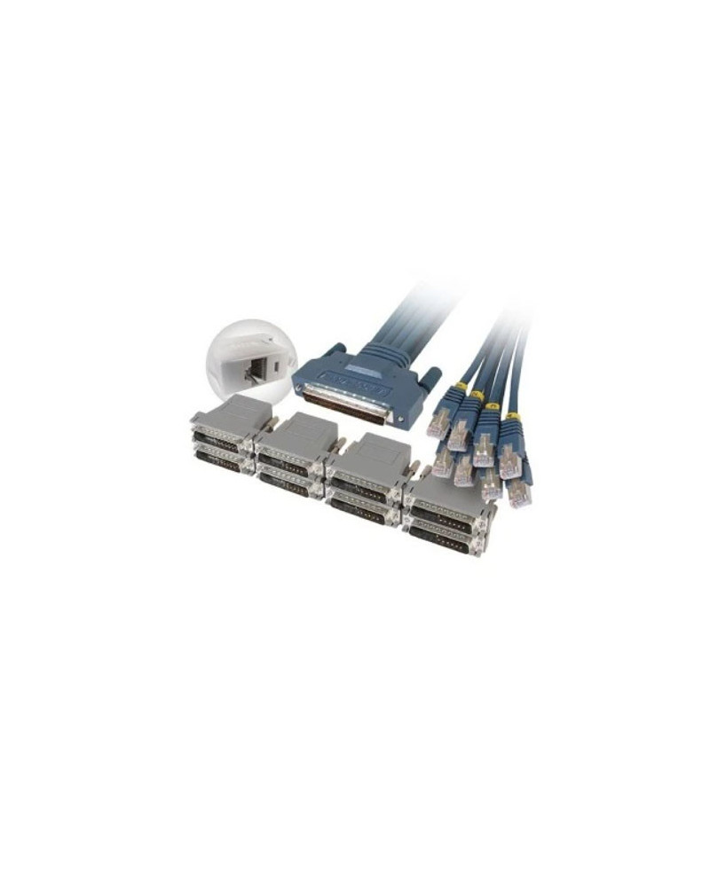 Buy Cisco 3M Serial Cable Kit CAB-HD8-KIT= for Cisco 1801, 1801W, 1802 Router