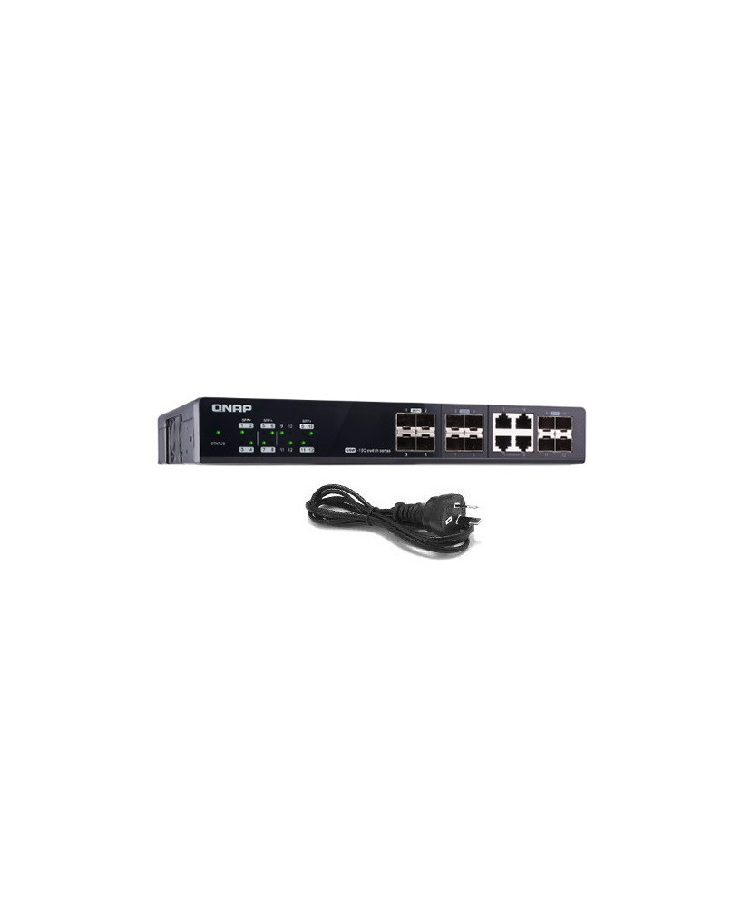 Buy QNAP QSW-M1204-4C 12-port Layer 2 Web Managed Switch