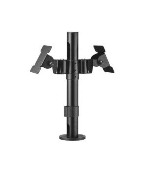 Atdec POS 15.75" Pole APAS-HB2B-P400 with Back-to-Back Display VESA Mount