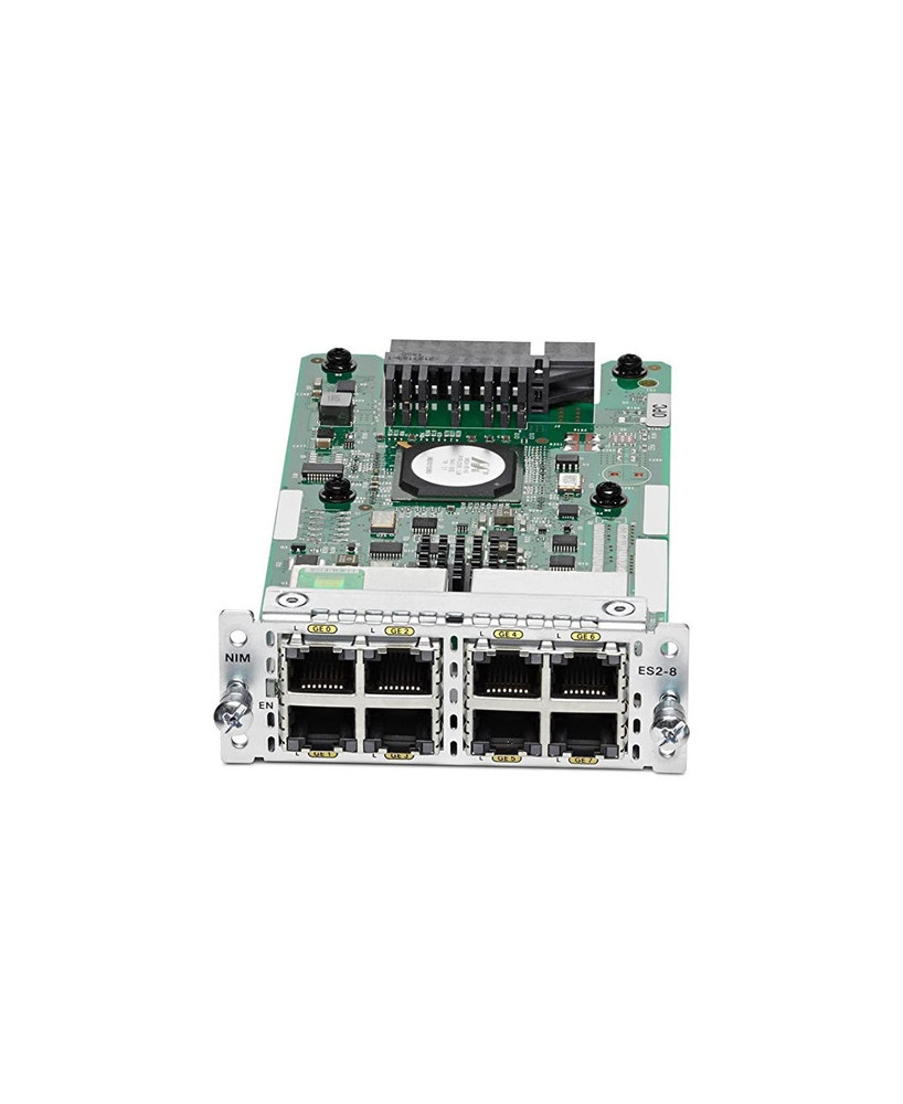 Buy Cisco 8-Port PoE/PoE+ Layer 2 Gigabit Ethernet LAN Switch Network Interface Module NIM-ES2-8-P=