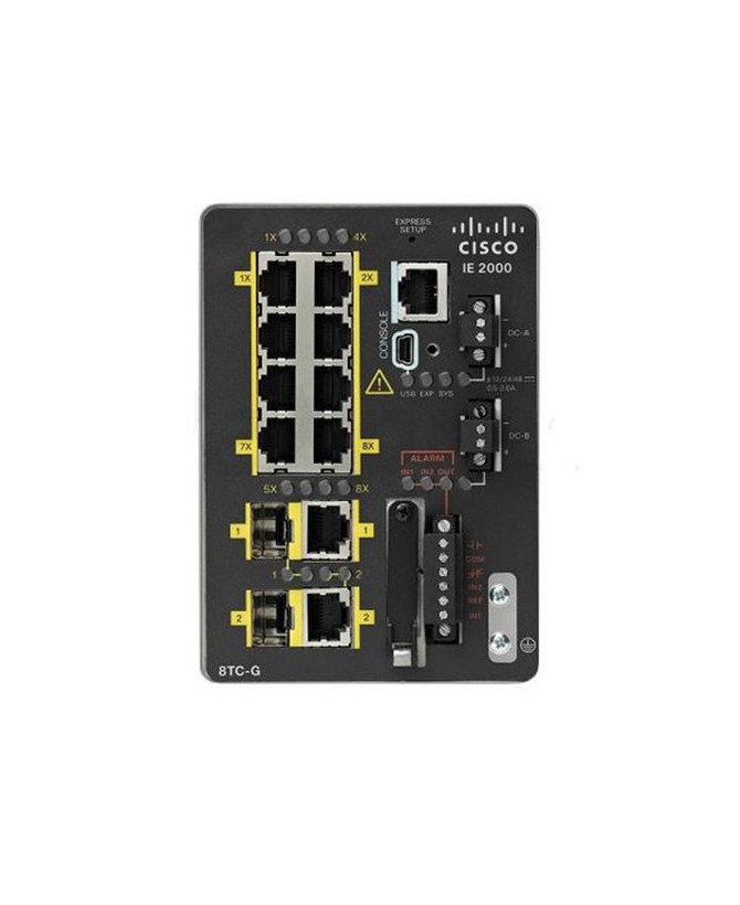 Buy Cisco IE2000 with 8FE Copper Ports and 2GE Combo Switch IE-2000-8TC-G-L