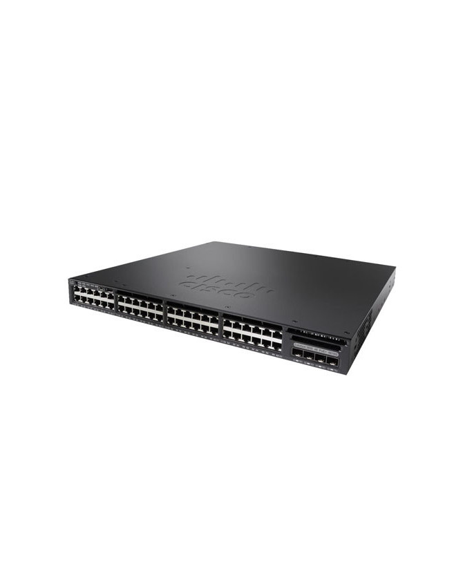 Buy WS-C3650-48FQM-S Cisco Catalyst 3650 48 Port Mini 4X10 Gigabit Uplink Switch With Cisco IOS IP Base Software