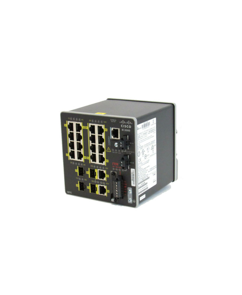 Buy Cisco 20-Ports IE2000 16 10/100 2 FE SFP+2 T/SFP and Base with 1588 IE-2000-16TC-G-E