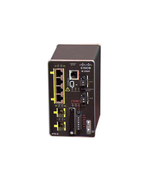 Buy Cisco Industrial Ethernet IE-2000-4T-G-L 2000 Series Switch with IE 4 10/100 and 2 Gig Ports, Lite