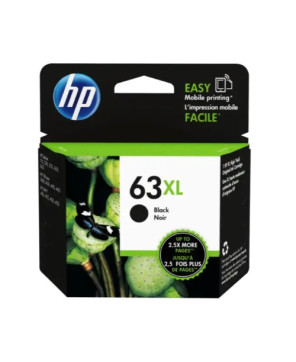 Buy HP 63XL High Yield Black Ink Cartridge F6U64AA for HP DeskJet 1110, HP DeskJet 1115, HP DeskJet 2130