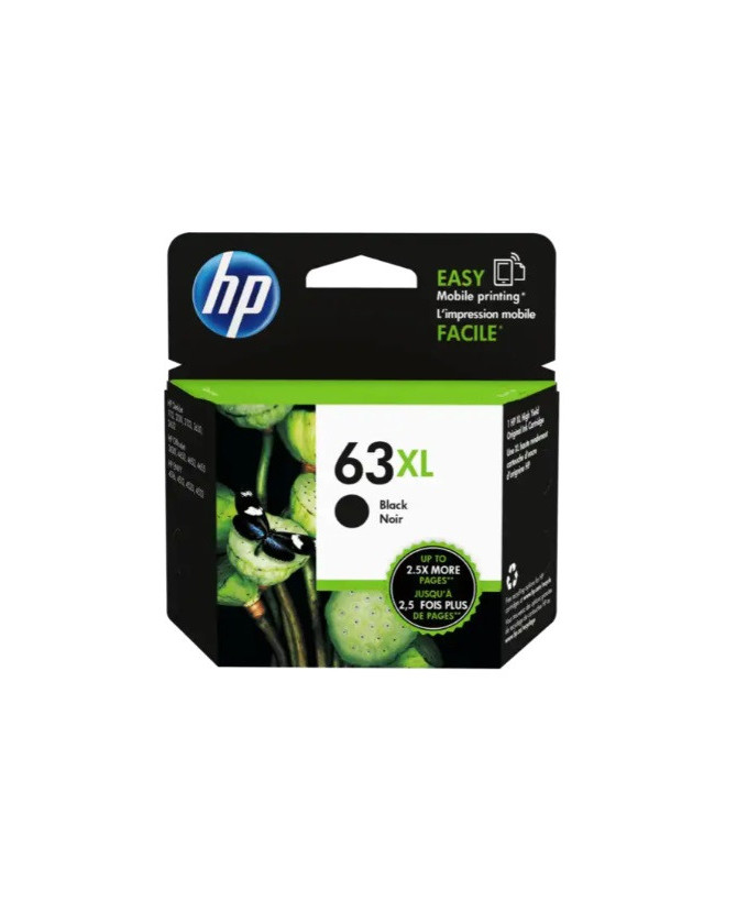 Buy HP 63XL High Yield Black Ink Cartridge F6U64AA for HP DeskJet 1110, HP DeskJet 1115, HP DeskJet 2130