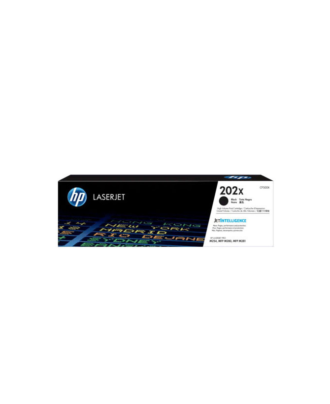 Buy HP 202X High Yield Black Original Toner Cartridge CF500X for LaserJet Pro M254dw, M254nw, MFP M280nw