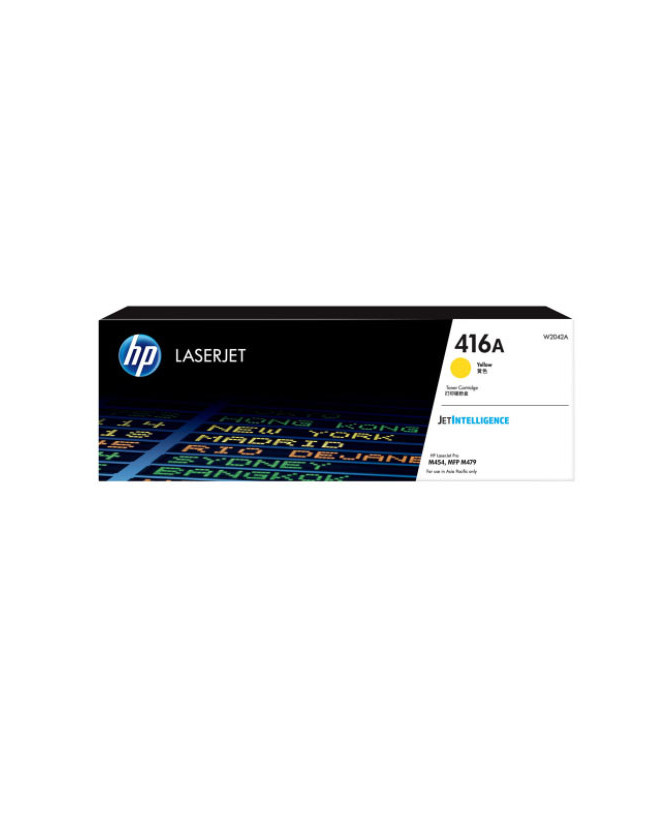 Buy HP 416A Yellow Original LaserJet Toner Cartridge W2042A for HP Color LaserJet Pro M454dn Printer